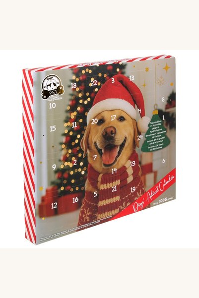 Comerivo Calendar de advent pentru câini, cu gustări din pui și rață, 1-24 de...