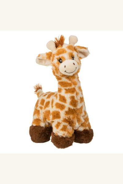 Comerivo Jucarie de plus girafa maro, 26cm, textura moale pentru copii