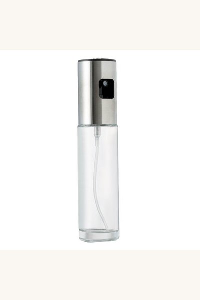 Comerivo Sticla cu spray pentru ulei, 100ml, capac metalic, transparent