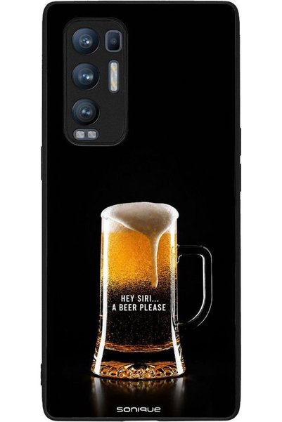 Sonique Ανδρική Θήκη για Oppo Find X3 Neo 5G Μία μπύρα, παρακαλώ