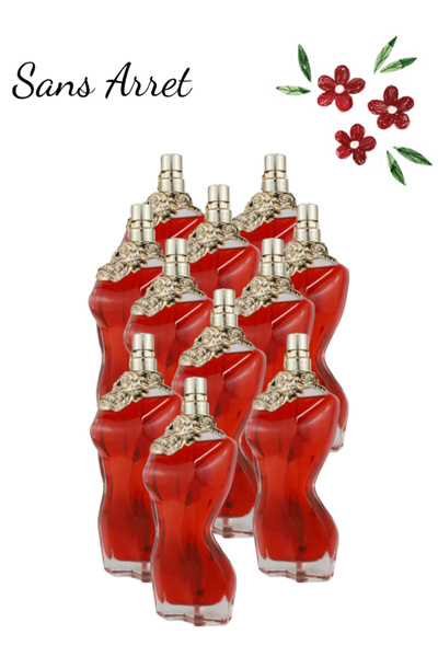 SANS ARRET 11 قطعة Sans Arrêt Sentiment عطر أحمر 100مل