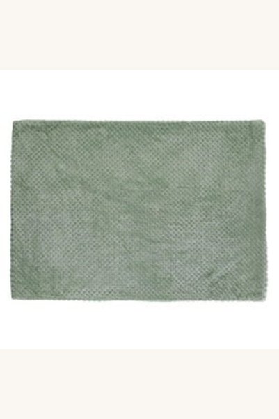 Comerivo Față de pernă verde mentă catifelată 50x70 cm, cu fermoar