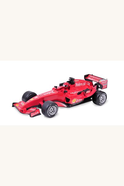 Comerivo Masina de curse F1 rosie cu sunete, jucarie friction 1:18