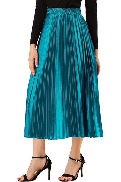 Allegra K womens Pleated Pleated