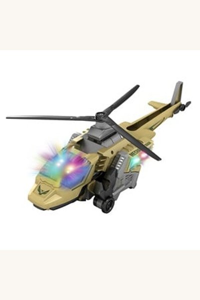 Comerivo Transformer dinozaur elicopter cu lumini sunete si miscare - jucarie...