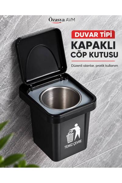 Özasya AVM Çöp Kovası Tasarımlı Küllük