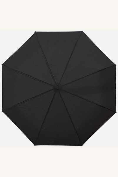 Comerivo Umbrela pliabila cu deschidere automata, neagra, 31cm - protectie si...