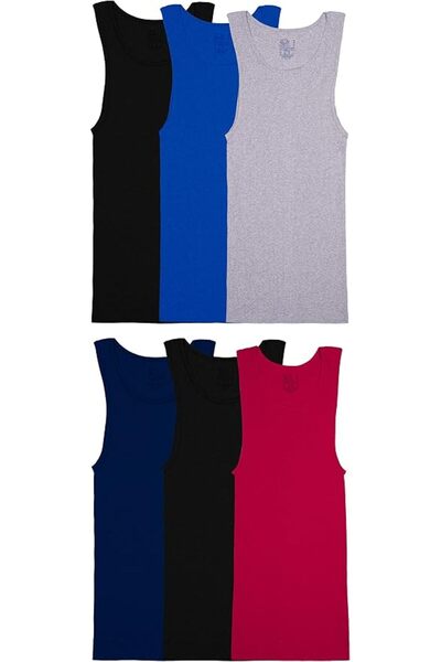 Fruit of the loom مجموعة قمصان رجالية متعددة