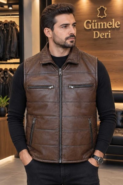 Genel Markalar GM 06 Deri Yelek