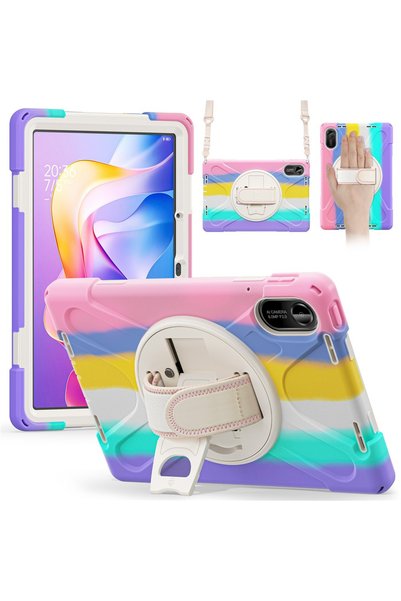 XGSM Husă pentru copii pentru Xiaomi Redmi Pad 2, blindată, multicoloră