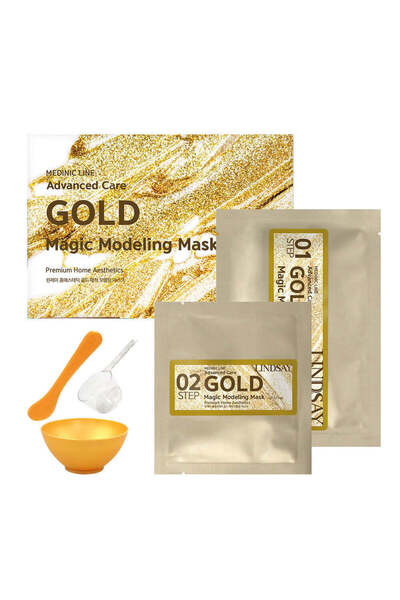 Lindsay GOLD Magic Modeling Mask 10 PCS