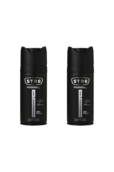 str8 Set of 2 Rise Deodorant Spray for Men, 150 ml