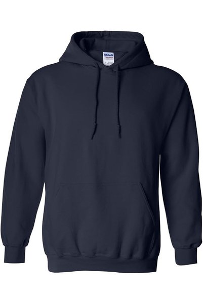 GILDAN Men's Fleece Hooded Sweatshirt