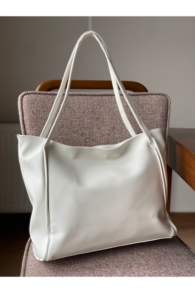 Bagzone Large Size Soft Leather Women's Bag En42 Uzn28