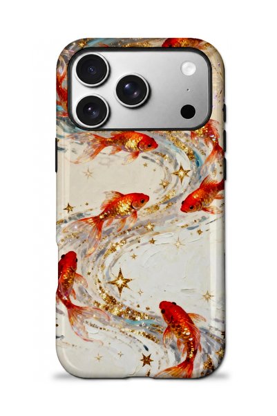 EDELFU متوافق مع iPhone 18 PRO MAX - غطاء ذهبي مزدوج الطبقات، غطاء حماية ذو س...