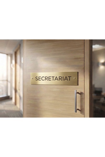 GGMag Tablouri Plăcuță de semnalizare birou 20 x 6,5 cm "BIROU ADMINISTRATIV"...