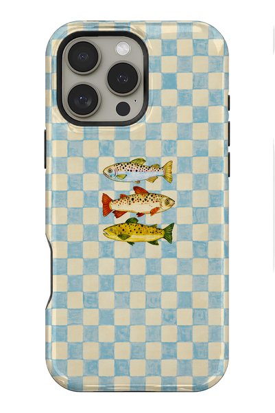 EDELFU متوافق مع iPhone 13 PRO MAX - تصميم مربعات، غطاء مزدوج الطبقات، غلاف ح...