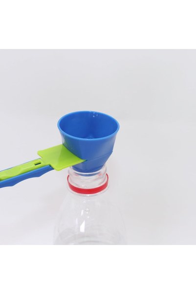 Aputue Measuring Spoon, 2-Piece Sliding Funnel Spoon, Creative Powder Scoop f...