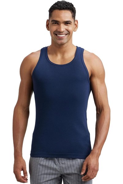 JOCKEY Men Pop Colour Fashion Vest FP04-0105 Modern