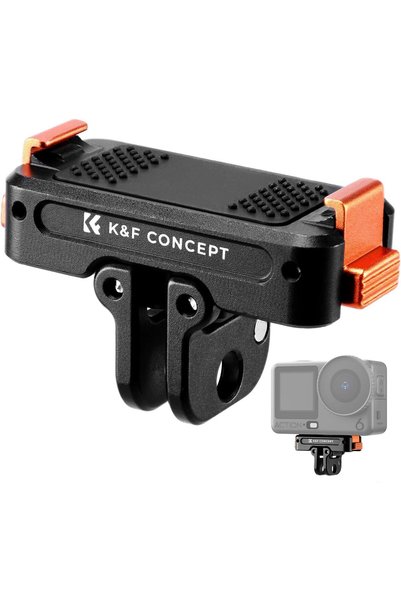K&F CONCEPT Magnetic Adapter Mount for DJI Osmo Action 6/Osmo Nano, Metal