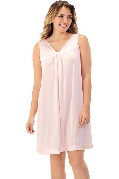 Exquisite Buggy Exquisite Form Women's Sleeveless Short Nightgown #30107
