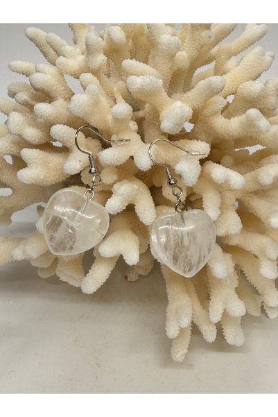 gemsartdeco Quartz Natural Stone Earrings