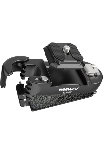 NEEWER Camera Backpack Clip Mount with Square QR Plate, Upgraded Safety Latch...