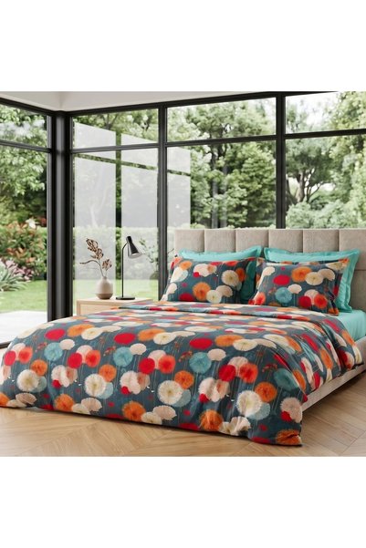 Ralex Ranforce King Size Bed Linen with Cover, Cotton Pro 100% Cotton , Botan...