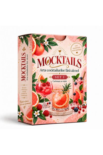 Legendary Gifts Mocktails – Arta cocktailurilor fără alcool – Setul I, 75 de ...