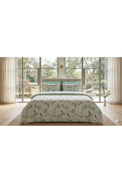 Ralex Lenjerie de pat Ranforce King Size cu husă, Bumbac 100% Cotton Pro, Ati...