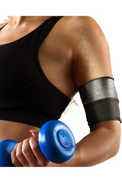 Furpaw Women’s Arm Compression Sleeves, 2 Pack Adjustable Upper Arm Bands, Su...