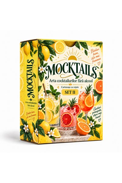 Legendary Gifts Mocktails – Arta cocktailurilor fără alcool – Setul II, 75 de...
