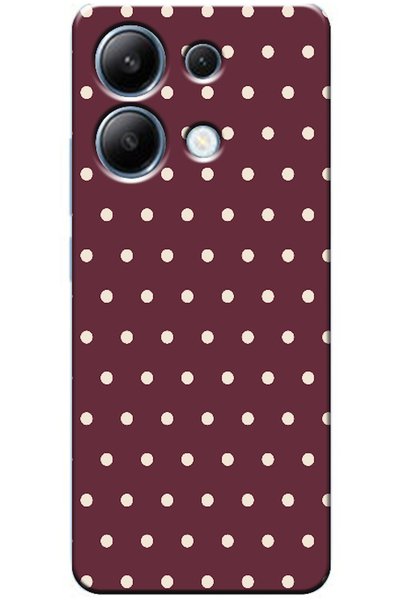Zebana Redmi Note 14S Polka Burgundy (Burgundy)