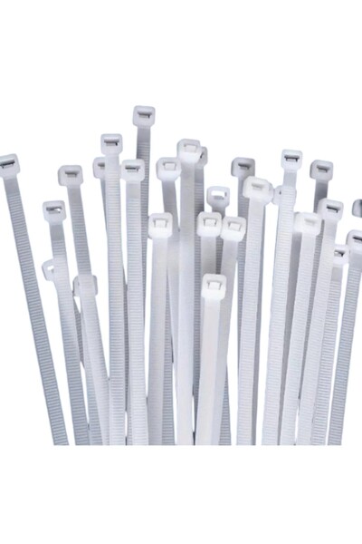 Otto 100x Coliere Nylon 200×3.6 mm – Rezistente la Rupere, Multifuncționale