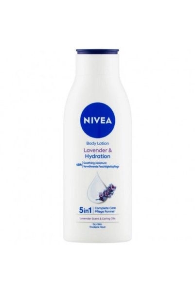 NIVEA Ενυδατική λοσιόν σώματος με λεβάντα για ξηρό δέρμα 400 ml