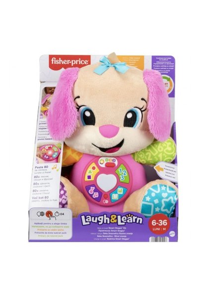 FISHER PRICE Interactive Puppy Fisher-Price Learn & Laugh Romanian