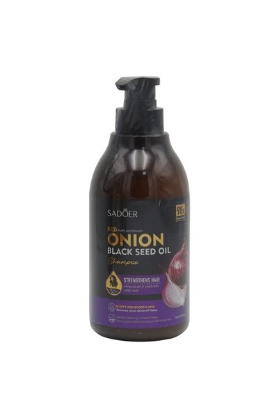 Generic Brand Șampon SADOER, 500 ml Ulei de semințe negre de ceapă roșie