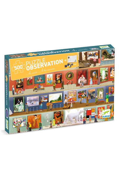 djeco Observation Puzzle - At the Museum,