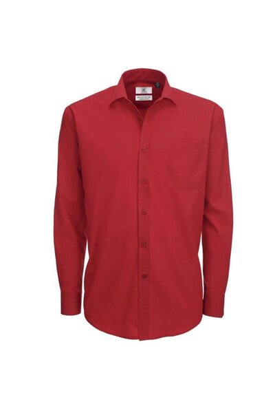 BC Cămașă elegantă bărbați din policoton, guler cut-away, manșete reglabile ș...