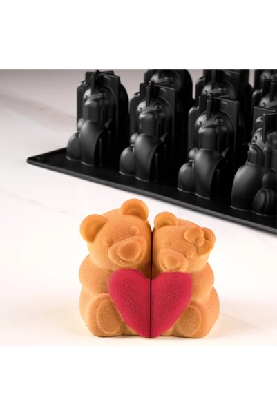 Pavoni Επαγγελματικό καλούπι σιλικόνης Teddy Love από τον Emmanuele Forcone, ...