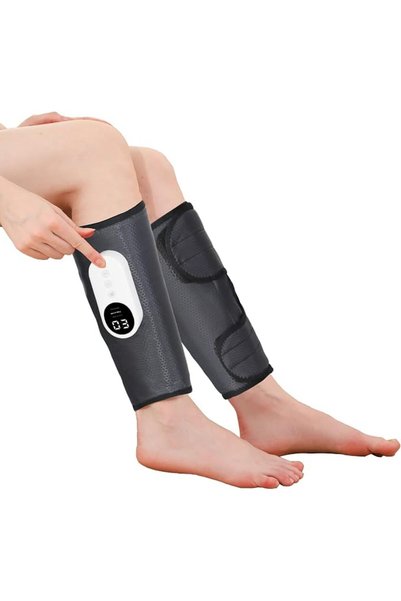 LINGTENG Lingteng Foot Massager Grey Model Sm-512F with Heat Feature Press Te...