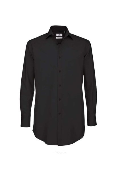 BC Cămașă pentru barbati, poplin stretch 135 g/m², guler cut-away, croială mo...
