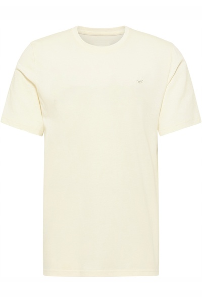 Mustang Tricou bărbați, Style Alex, design atemporal din bumbac premium, bej