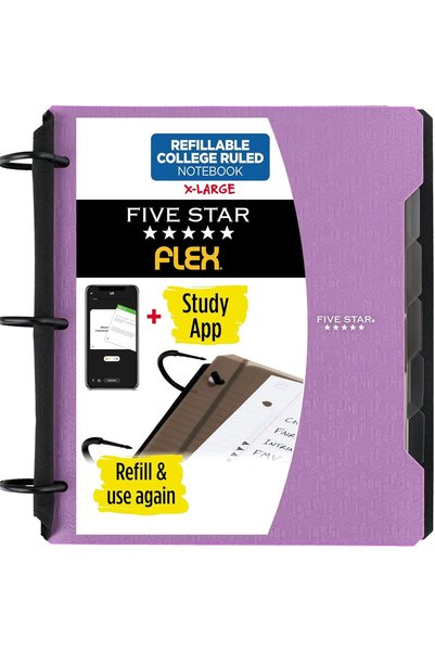 FIVE STAR GIRL دفتر ملاحظات فايف ستار فليكس قابل لإعادة التعبئة + تطبيق للدرا...