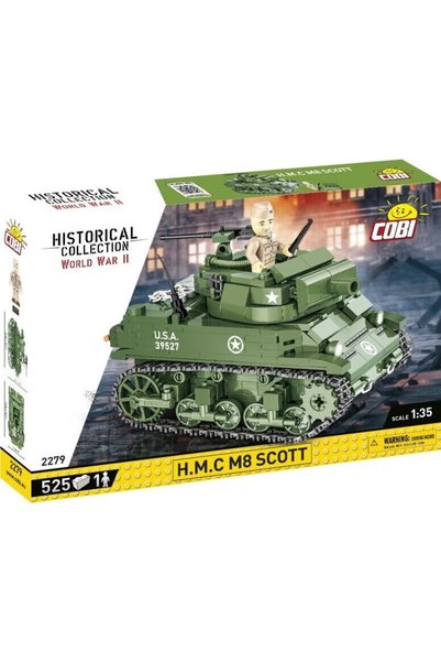Cobi Klocki Конструктор, Коби, Втора световна война, Х.М.К. M8 SCOTT, 525 броя