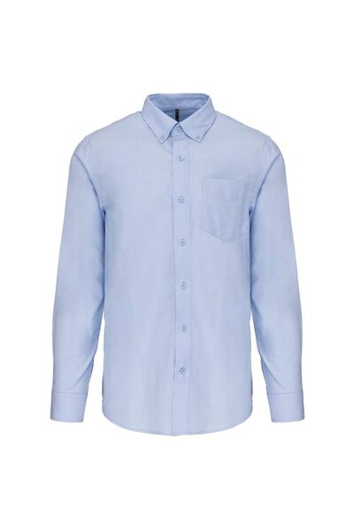 Kariban Camasa Oxford cu maneci lungi pentru barbati - KA533