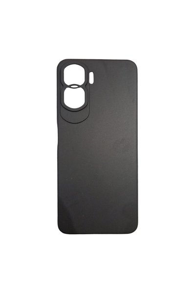 ZetGSM Husă de silicon pentru Honor 90 Lite cu protecție pentru cameră - Negru