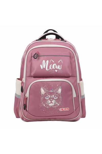 Herlitz Ghiozdan scoala Spark Antigravity, 45 x 30 x 13 cm, Motiv The cat