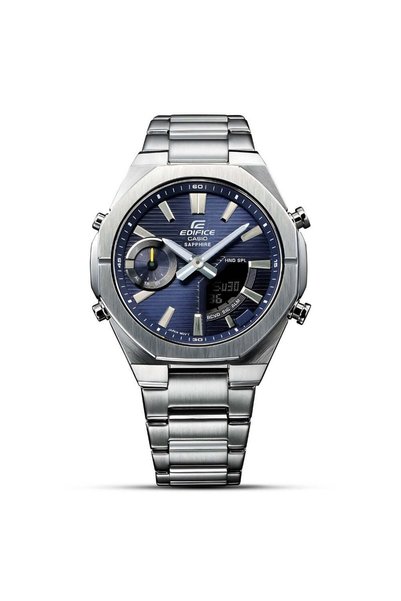 Casio Ceas bărbătesc Edifice ECB-S10D-2ADF, Cuarț, 43mm, 10ATM
