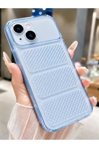 WANNA PROTECT iPhone 13/14 Compatible Camera Protruding Protected Soft Ventil...